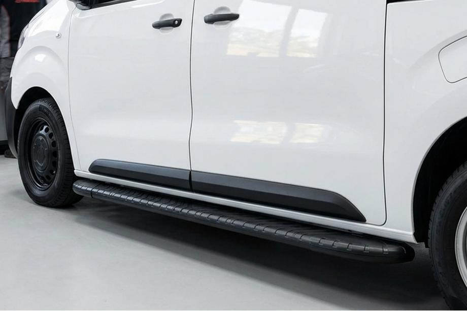 Citroen Jumpy/Dispatch 2017– Boční prahy Bosphorus Black (2 ks, hliník) Image