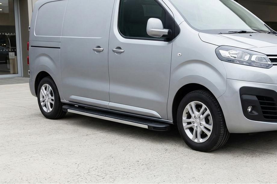 Citroen Jumpy/Dispatch 2017– Boční nášlapy Maya V1 (2 ks, hliník) Image