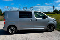 Citroen Jumpy/Dispatch 2017– Boční nášlapy Allmond Black (2 ks, hliník) M – střední rozvor fotografie 4