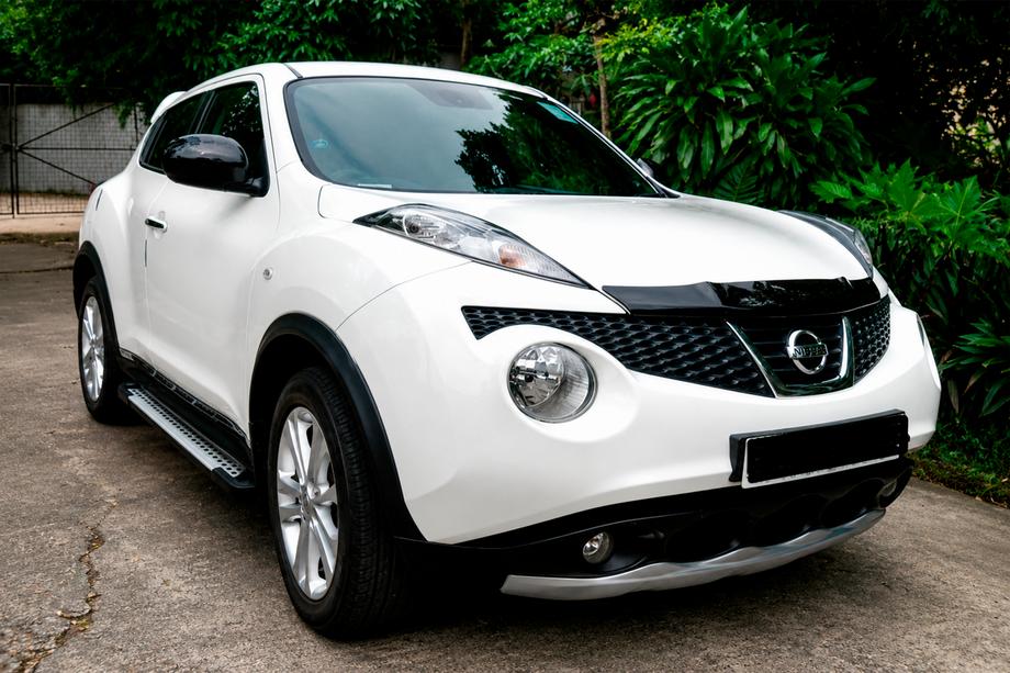 Nissan Juke 2010–2019 Boční nášlapy Allmond Grey (2 ks, hliník) Image