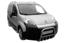 Peugeot Bipper 2008–2017 Nerezový přední ochranný rám QT006 fotografie 2