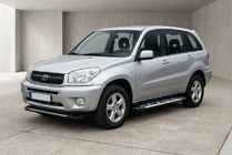 Toyota Rav 4 2001–2005 Boční nášlapy Sunrise (2 ks, hliník) fotografie 1