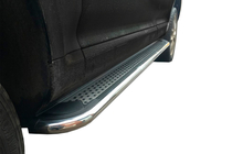 Ford Ranger 2011–2022 Boční nášlapy Maydos v2 (2 ks, hliník ↗ nerez) fotografie 1