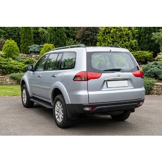 Boční prahy Bosphorus Black (2 ks, hliník) Mitsubishi Pajero Sport 2008–2015 fotografie 1