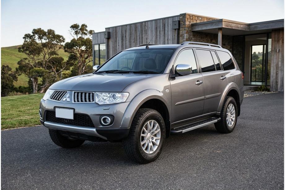 Mitsubishi Pajero Sport 2008–2015 Boční nášlapy RedLine V1 (2 ks, hliník) Image