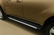 Mitsubishi Pajero Sport 2008–2015 Boční nášlapy Maya V1 (2 ks, hliník) fotografie 3