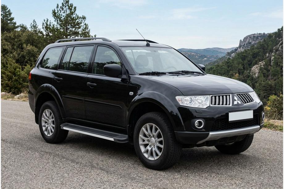 Mitsubishi Pajero Sport 2008–2015 Boční nášlapy Maya V1 (2 ks, hliník) Image