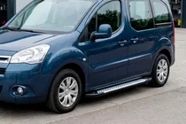 Peugeot Partner Tepee 2008–2018 Boční nášlapy Allmond Grey (2 ks, hliník) fotografie 1