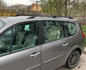 Renault Scenic/Grand 2003–2009 Černé střešní ližiny (2 ks) Prodloužená verze (Grande) fotografie 4