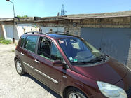 Renault Scenic/Grand 2003–2009 Černé střešní ližiny (2 ks) Prodloužená verze (Grande) fotografie 7