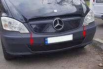 Mercedes Vito W639 2004–2014 Zimní kryt nárazníku (2010-2015) fotografie 1