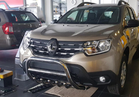 Renault Duster 2018–2024 Nerezový přední ochranný rám (bullbar) WT003 bez nápisu fotografie 13