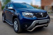 Renault Duster 2018–2024 Bullbar WT007 (nerez) fotografie 1