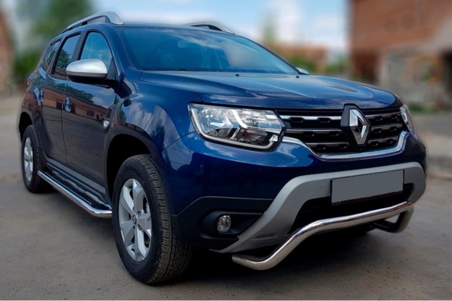 Renault Duster 2018–2024 Bullbar WT007 (nerez) Image