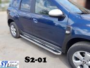 Renault Duster 2018–2024 Boční nášlapy Premium (2 ks, nerez) fotografie 3