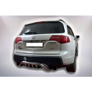 Zadní ochranný rám B1-47 (nerez) Acura MDX 2007–2013 fotografie 4