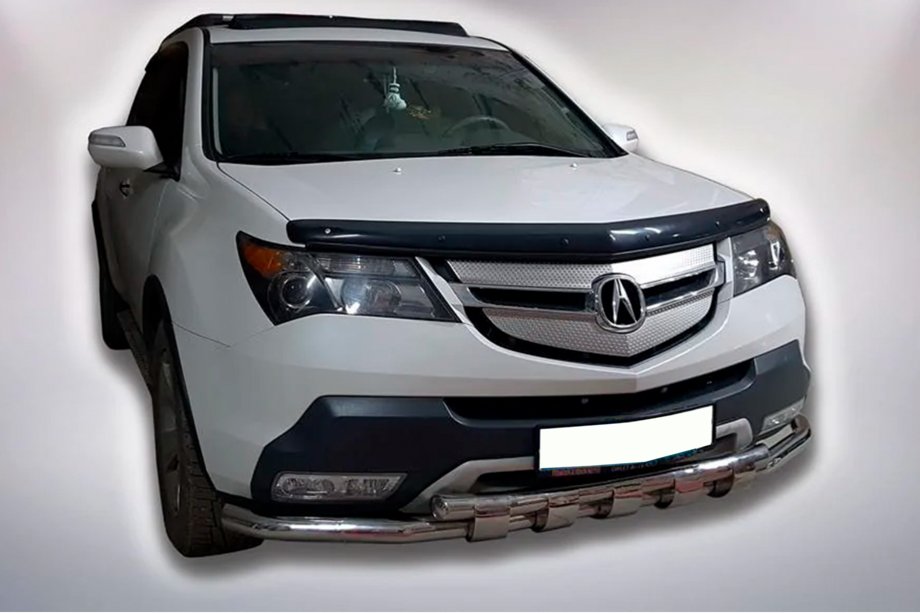 Acura MDX 2007–2013 Přední ochranný rám B1-47 (nerez) Image