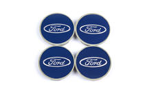 Ford Středové krytky kol 54,5/50 mm modré (4 ks) fotografie 2