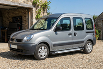 Renault Kangoo 1998–2008 Boční nášlapy Allmond Grey (2 ks, hliník) fotografie 1