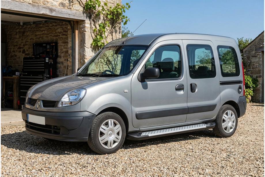 Renault Kangoo 1998–2008 Boční nášlapy Allmond Grey (2 ks, hliník) Image
