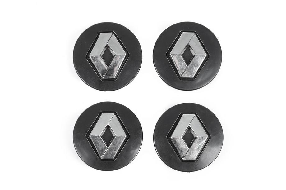 Renault Středové krytky disků černé 5882B (56 mm / 52 mm, 4 ks) Fotografie 2