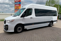 Mercedes Sprinter W907/W910 2018– Boční nášlapy Maya V2 (2 ks, hliník) fotografie 1