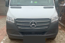 Mercedes Sprinter W907/W910 2018– Kryty masky chladiče (5 ks, nerez) Carmos - turecká ocel fotografie 6