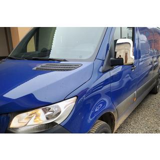 Nerezové kryty zpětných zrcátek (2 ks) Mercedes Sprinter W907/W910 2018– fotografie 3