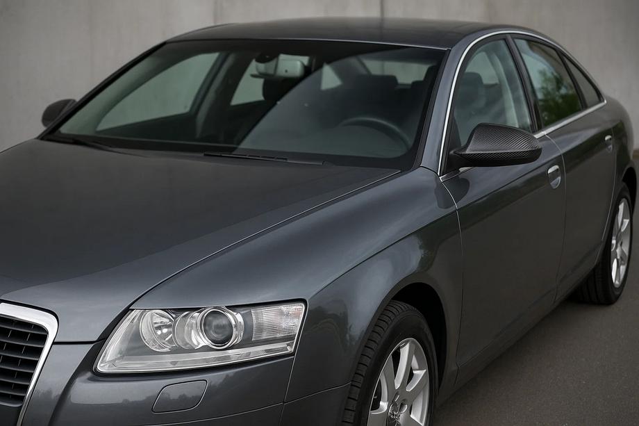 Audi A6 C6 2004–2011 Kryty zpětných zrcátek 2006-2008 (2 ks, karbon) Image