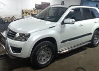 Suzuki Grand Vitara 2005–2017 Boční prahy Premium (2 ks, nerez) 60 mm fotografie 3