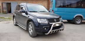 Suzuki Grand Vitara 2005–2017 Boční prahy Premium (2 ks, nerez) 60 mm fotografie 2