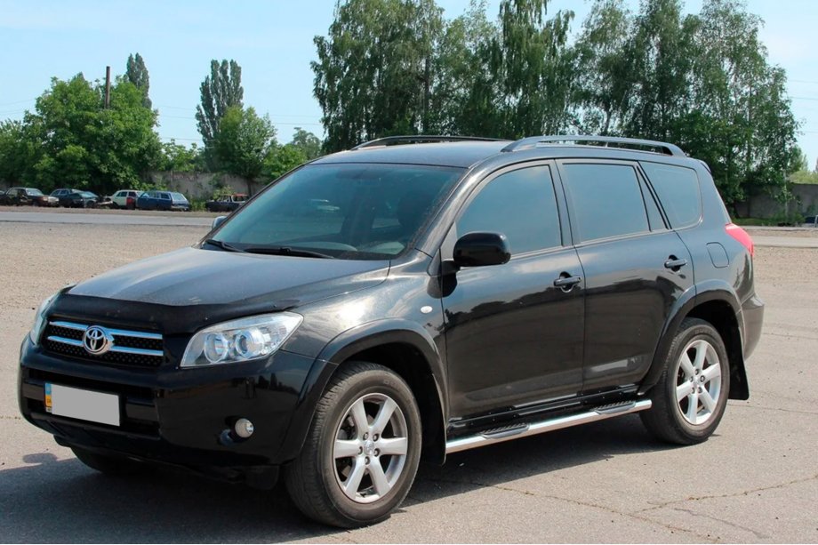 Toyota Rav 4 2006–2013 Boční trubky pro standardní základnu (2 ks, nerez) Fotografie 4