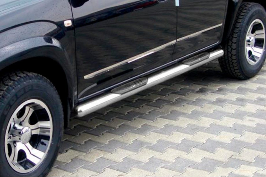 Toyota Rav 4 2006–2013 Boční trubky pro standardní základnu (2 ks, nerez) Fotografie 1