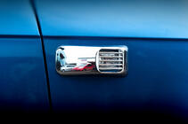 Audi A3 2003–2012 Mřížka na boční směrový opakovač, obdélník (2 ks, ABS) fotografie 2
