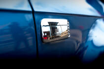 Audi A3 2003–2012 Mřížka na boční směrový opakovač, obdélník (2 ks, ABS) fotografie 3