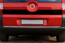 Citroen Nemo 2007–2017 Nerezová lišta spodní hrany víka kufru fotografie 1