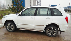 Chery Tiggo 3 2005– Boční nášlapy Premium (2 ks, nerez) fotografie 3