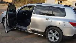 Toyota Highlander 2008–2013 Boční nášlapy Premium (2 ks, nerez) fotografie 3