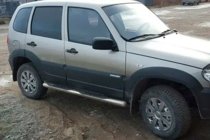 Chevrolet Niva 1998–2020 Boční trubky (2 ks, nerez) fotografie 2
