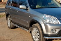 Honda CRV 2001–2006 Boční nerezové trubky (2 ks) fotografie 2