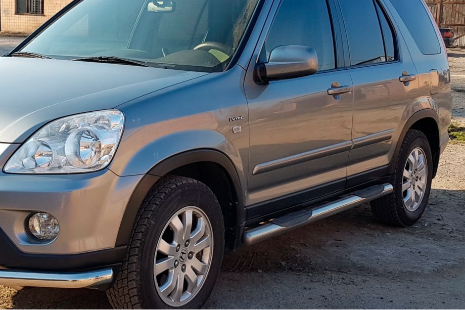 Honda CRV 2001–2006 Boční nerezové trubky (2 ks) Image