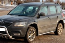 Skoda Yeti 2009–2017 Boční nerezové trubky (2 ks) fotografie 2