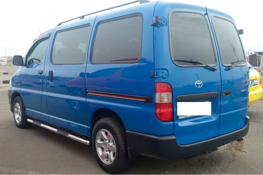 Toyota HiAce Boční nerezové trubky (2 ks) Image