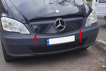Mercedes Vito W639 2004–2014 Zimní kryt masky V1 (2010-2015) Matná fotografie 1