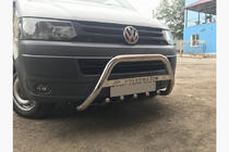 Volkswagen T6 2015–2024 Nerezový přední ochranný rám WT003-4 fotografie 3