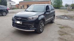 Chery Tiggo 3 2005– Přední ochranný rám ST008 (nerez) fotografie 2