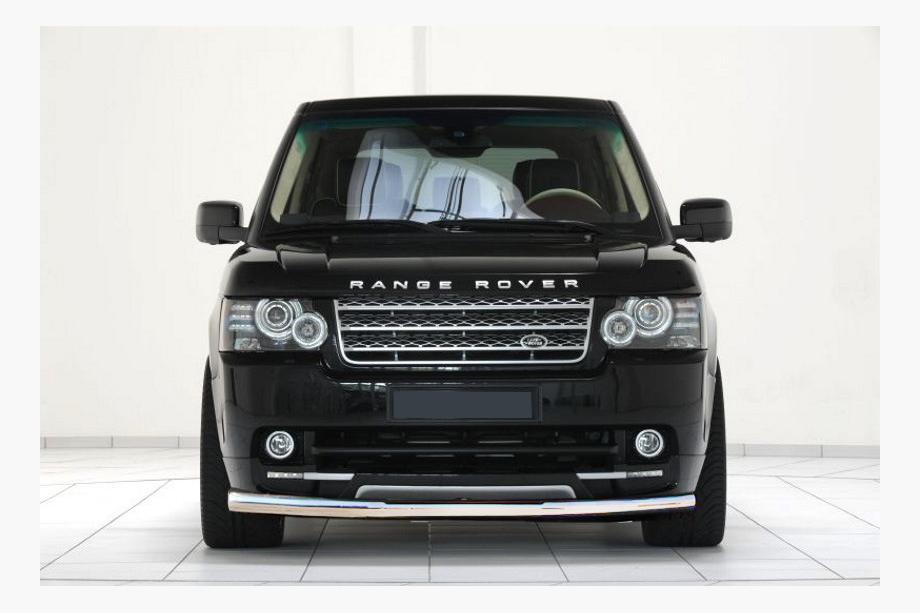 Range Rover III L322 2002–2012 Přední ochranný rám ST008 (nerez) Image