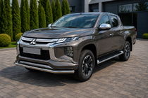 Mitsubishi L200 2015–2024 Přední ochranný rám ST008 (nerez) fotografie 1