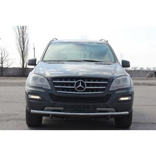 Přední ochranný rám ST008 (nerez) Mercedes ML W164 2005–2011 fotografie 1