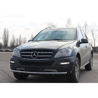 Přední ochranný rám ST008 (nerez) Mercedes ML W164 2005–2011 fotografie 3